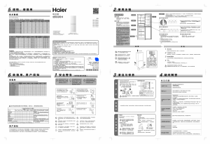 说明书 海尔BCD-221WDPT冷藏冷冻箱
