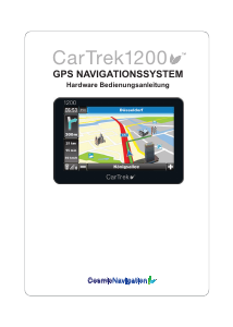 Bedienungsanleitung CarTrek 1500 Navigation