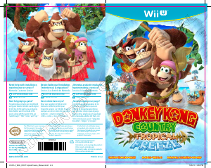 Manual Nintendo Wii U Donkey Kong Country - Tropical Freeze