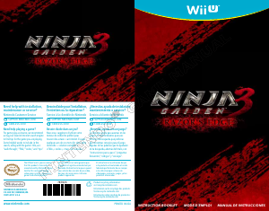 Mode d’emploi Nintendo Wii U Ninja Gaiden 3 - Razors Edge