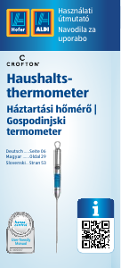 Bedienungsanleitung Crofton GT-HT-02 Küchenthermometer