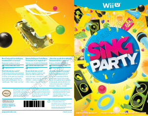 Handleiding Nintendo Wii U SiNG Party