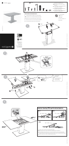 Manual de uso Calligaris Echo Mesa de comedor