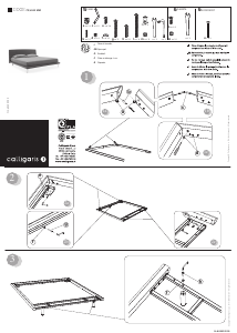 Руководство Calligaris Dixie Каркас кровати