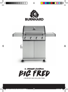 Handleiding Burnhard Big Fred Barbecue