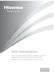 Bedienungsanleitung Hisense KGNF 324 A++ EL Kühl-gefrierkombination