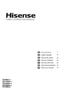 Manual de uso Hisense GT 306 A+ Congelador