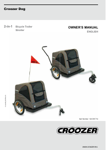 Manuale Croozer Dog Rimorchio per bicicletta