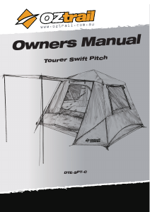 Manual OZtrail Tourer Swift Pitch Tent