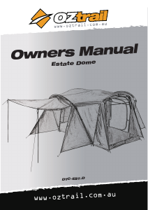 Manual OZtrail Estate Tent