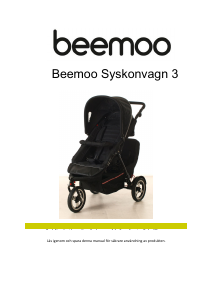 Bruksanvisning Beemoo 3 Barnvagn