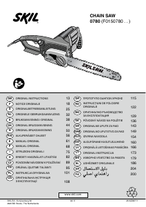 Kullanım kılavuzu Skil 0780 AA Motorlu testere