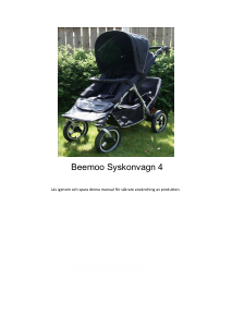 Bruksanvisning Beemoo 4 Barnvagn