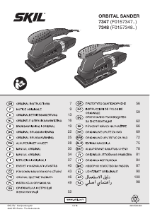 Manual Skil 7348 AA Orbital Sander