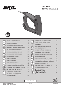 Instrukcja Skil 8200 AA Zszywacz