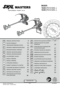 Kullanım kılavuzu Skil 1640 MA Çimento karıştırıcı