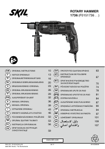 Manual Skil 1736 AA Ciocan rotopercutor