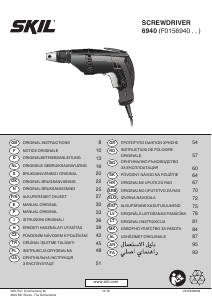 Manual de uso Skil 6940 MA Atornillador