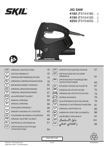 Manual Skil 4250 AD Serra de recortes