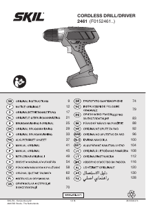 Instrukcja Skil 2461 AA Wiertarko-wkrętarka