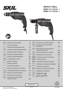 Instrukcja Skil 6002 CA Wiertarka udarowa