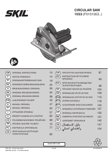 Manual de uso Skil 1053 AA Sierra circular