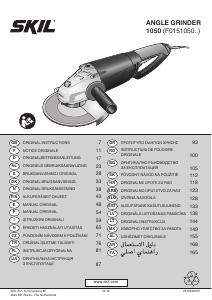 Manual Skil 1050 AA Polizor unghiular