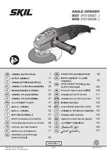 Manuale Skil 9007 AA Smerigliatrice angolare