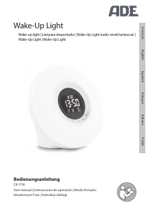 Manual de uso ADE CK 1718 Wake-up light