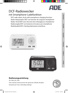 Instrukcja ADE CK 1709 Radiobudzik