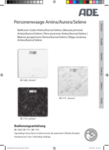 Manual ADE BE 1711 Aurora Scale