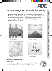 Bedienungsanleitung ADE BE 1604 Ruby Waage