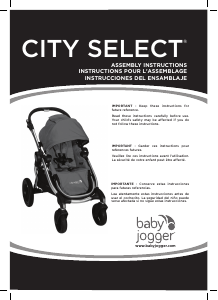 Manual de uso Baby Jogger City Select Cochecito