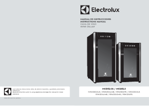 Manual de uso Electrolux ERW125XAMB Vinoteca