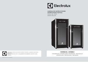 Manual Electrolux ERW085XAMB Wine Cabinet