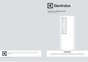Manual de uso Electrolux EFUP195YAMW Congelador