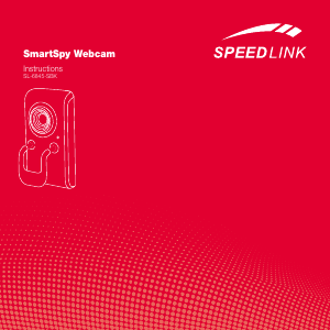 Mode d’emploi Speedlink SL-6845 Smart Spy Autofocus Webcam