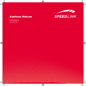 Mode d’emploi Speedlink SL-6846 Autofocus Mic Webcam