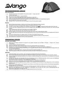 Manuale Vango Alpha 400 Tenda
