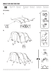 Manual Vango Amalfi Air 400 Tent