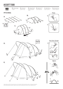 Manuale Vango Ascott 500 Tenda