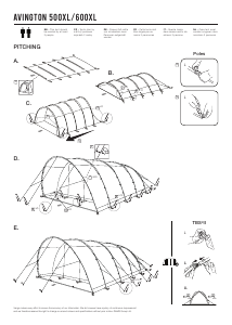 Manual Vango Avington 500XL Tent