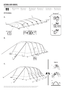 Bedienungsanleitung Vango Azura Air 600XL Zelt