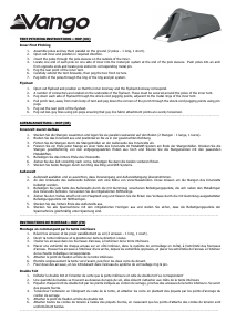 Mode d’emploi Vango Hop 300 Tente