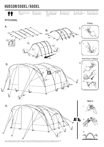 Handleiding Vango Hudson 500XL Tent