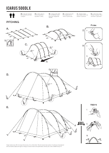 Manual Vango Icarus 500DLX Tent