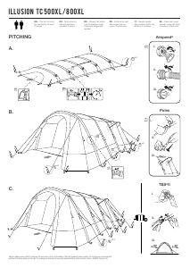 Manual Vango Illusion Air TC 500XL Tent
