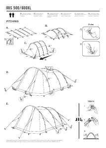 Bedienungsanleitung Vango Iris 600XL Zelt