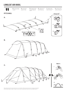 Manuál Vango Longleat Air 800XL Stan