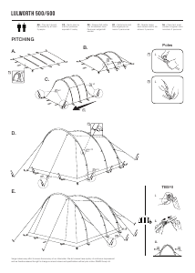 Manuale Vango Lulworth 500 Tenda